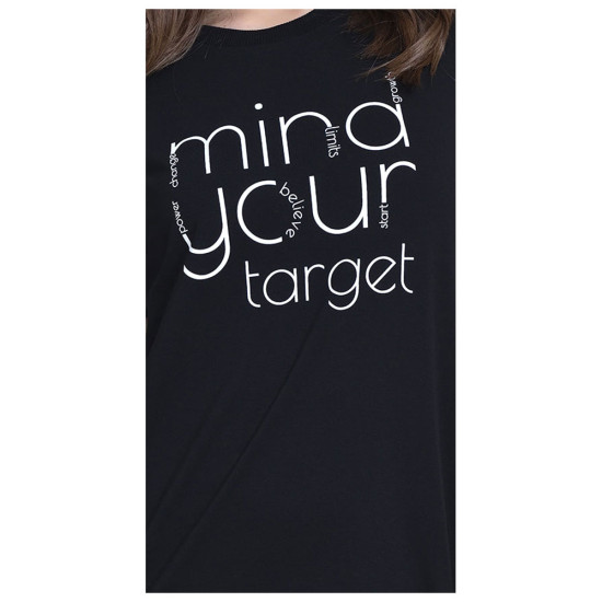 Target Γυναικεία κοντομάνικη μπλούζα T-Shirt Single Jersey "Mind"